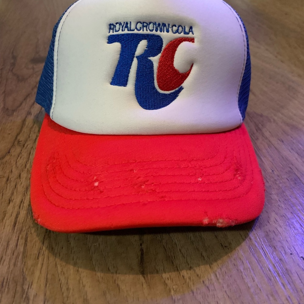 RC Cola distressed trucker hat